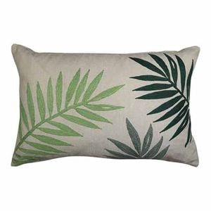 Palms Embroidered Cushion 