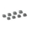 X8 Genuine Dishwasher Lower Bottom Basket Rack Wheels - Complete Assembly 1885900600assy, Suits Blanco