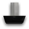 Kleenmaid 90cm Vertical Black Glass Wall Mounted Rangehood