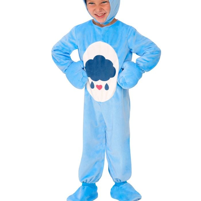 Carebears Plush Grumpy Bear Animal Dress Up Costume - Size Unisex Toddler/Baby