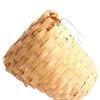 Bird Small Finch Nest Wicker with Hanging Bracket (7x10x12cm) (Pet One)