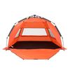 Weisshorn Beach Tent 3-4 Person Pop Up Sun Shade UPF 50 Automatic Outdoor Orange