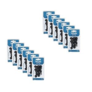 12pk Malli Sewing 8-sets Iron Snap Fasteners Garment Snap Closures 12mm Assorted