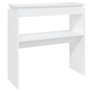 vidaXL Console Table White Accent Couch Living Room Side Table