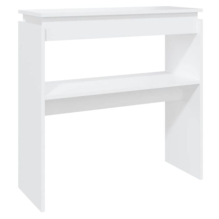 vidaXL Console Table White Accent Couch Living Room Side Table