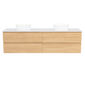 New England Joinery 1800mm Dignate SilkSurface Top Wall Hung Vanity