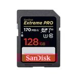 Sandisk Extreme Pro SD Card 128GB