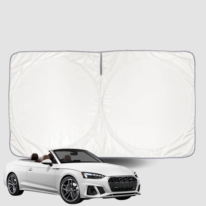 Windscreen Sun Shade for Audi A5 S5 RS5 (Coupe/Cabriolet)2017-Current Universal Fit Window Visor UV Block