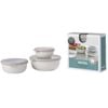 Mepal Cirqula Round 3 Piece Small Set - White
