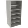 Lugna 1536 x 750 x 580mm Mist Ready To Assemble Robe Insert 5 Shelf Unit