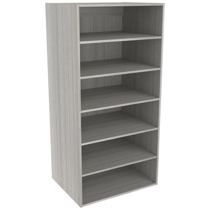 Lugna 1536 x 750 x 580mm Mist Ready To Assemble Robe Insert 5 Shelf ...