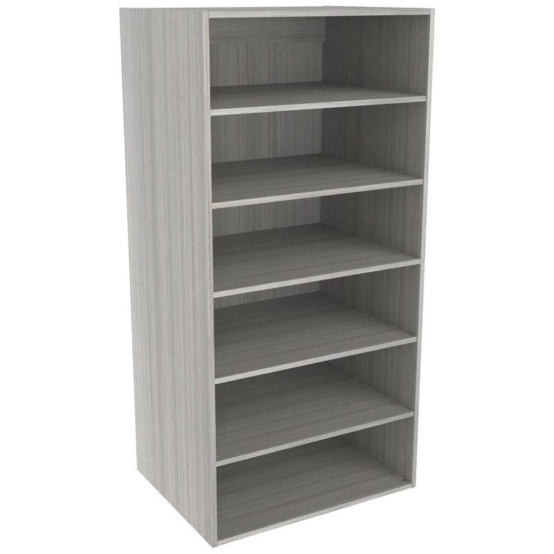 Lugna 1536 x 750 x 580mm Mist Ready to Assemble Robe Insert 5 Shelf Unit