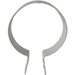 Kinetic 40mm Head Pipe Saddle Clips - 2 Pack