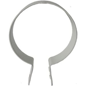 Kinetic 40mm Head Pipe Saddle Clips - 2 Pack