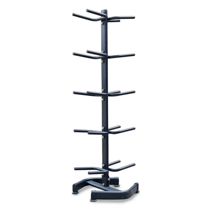 10-slot Medicine Ball Home Gym Rack Stand 55x154cm Black