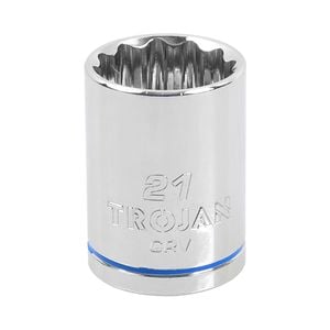 Trojan 21mm Socket 1/2" Drive 