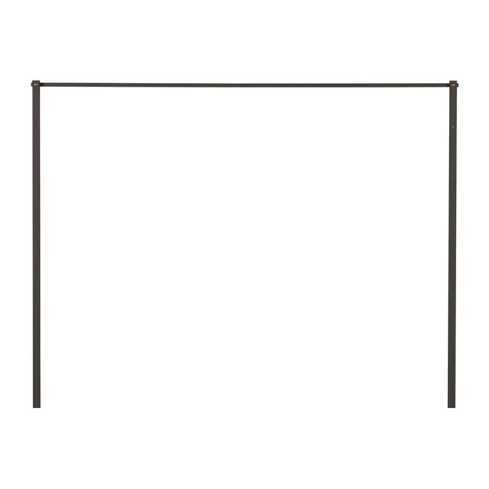 Daytek Timber Grey Ground Mount Kit for Mini Fold Down