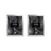 2PK Unigift Noosa 30x40cm MDF/Glass Picture Frame - Silver
