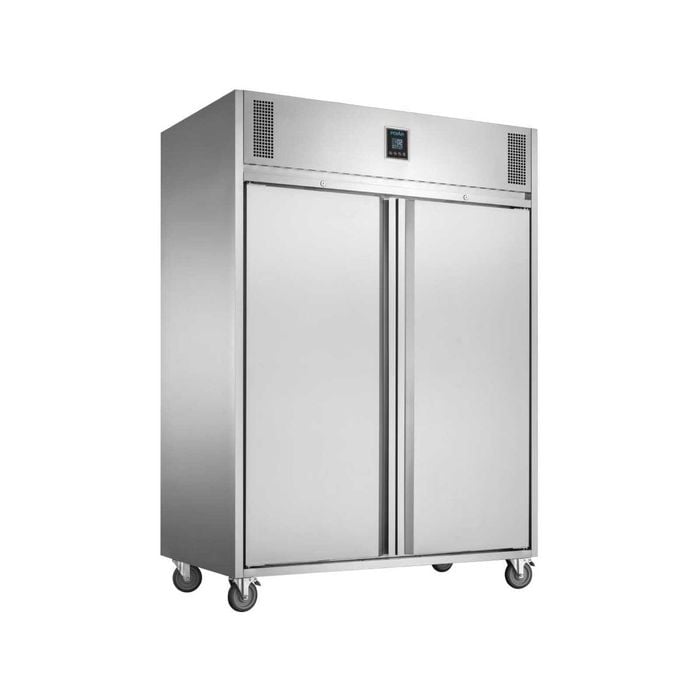Polar U-series Premium Double Door Fridge 1170ltr - Commercial Solid Door Upright Fridges (ua003-a)