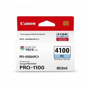 Canon PFI-4100PC Photo Cyan Ink Cartridge - 80ml