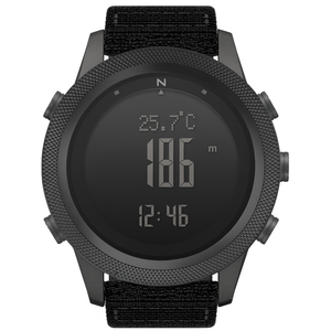 Digital Outdoor Sports Watch with Altimeter, Barometer & Compass – Waterproof Running & Swimming Sport Watch WR50M