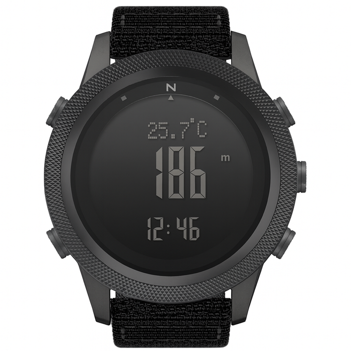 Digital Outdoor Sports Watch with Altimeter, Barometer & Compass – Waterproof Running & Swimming Sport Watch WR50M