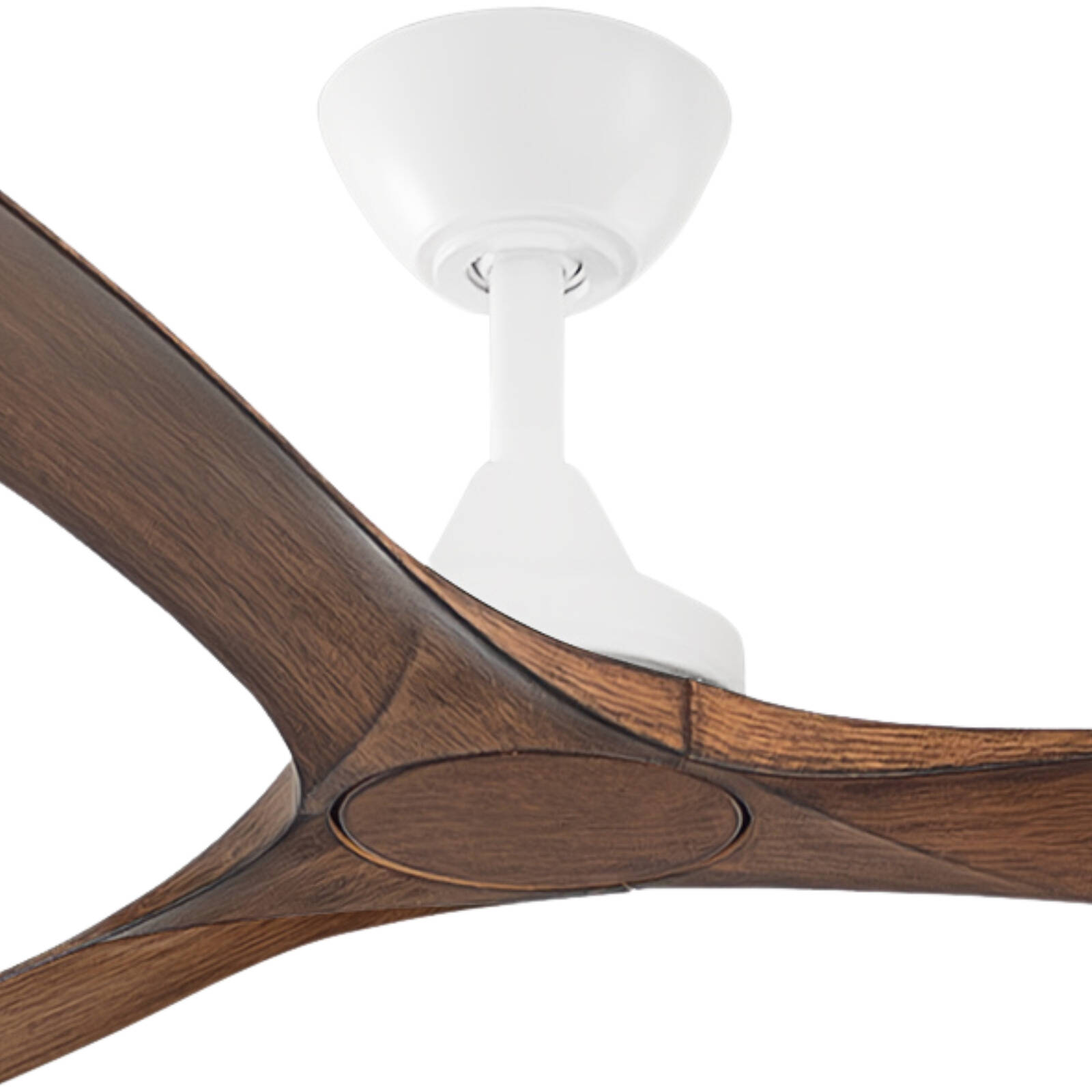 ThreeSixty 132cm 3 Blade DC Matte White / Koa Spitfire Ceiling Fan product image