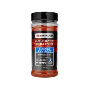 Matador 300g Gyros & Souvlaki BBQ Rub