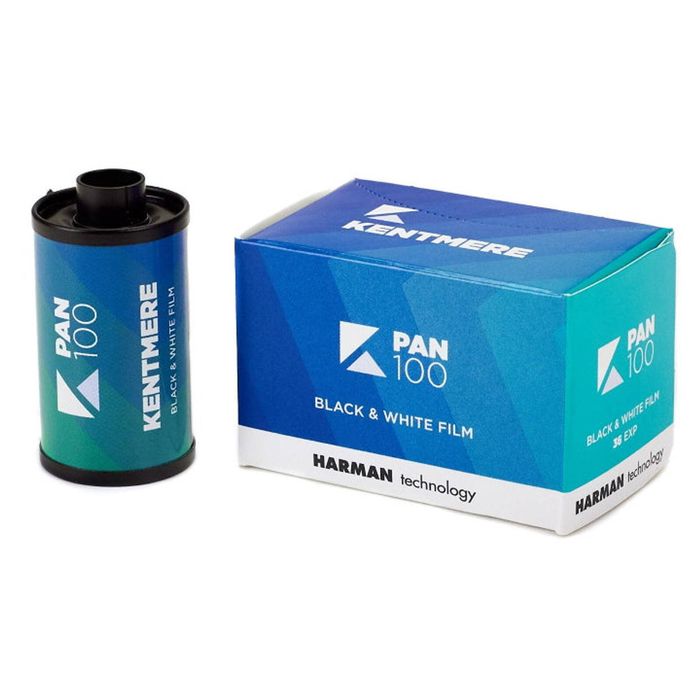 Kentmere Pan 100 35mm -36 Exp Black and White Negative Film