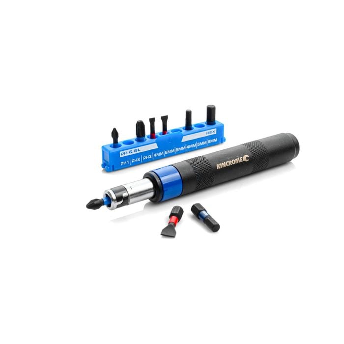 Kincrome Micro Impact Driver Set 1/4" Drive 10 Piece