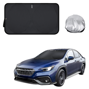 Front Windscreen Sun Shade for Subaru WRX 2022 - Current Manual - Standard 150 x 85 cm - Black