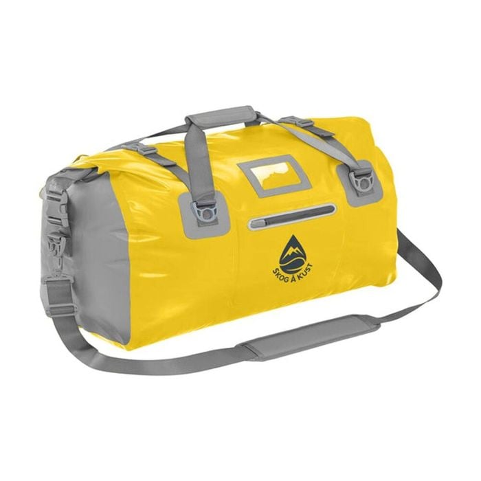 Skog A Kust Yellow Duffelsak Watertight Roll-down Top Duffel Bag 90l Waterproof