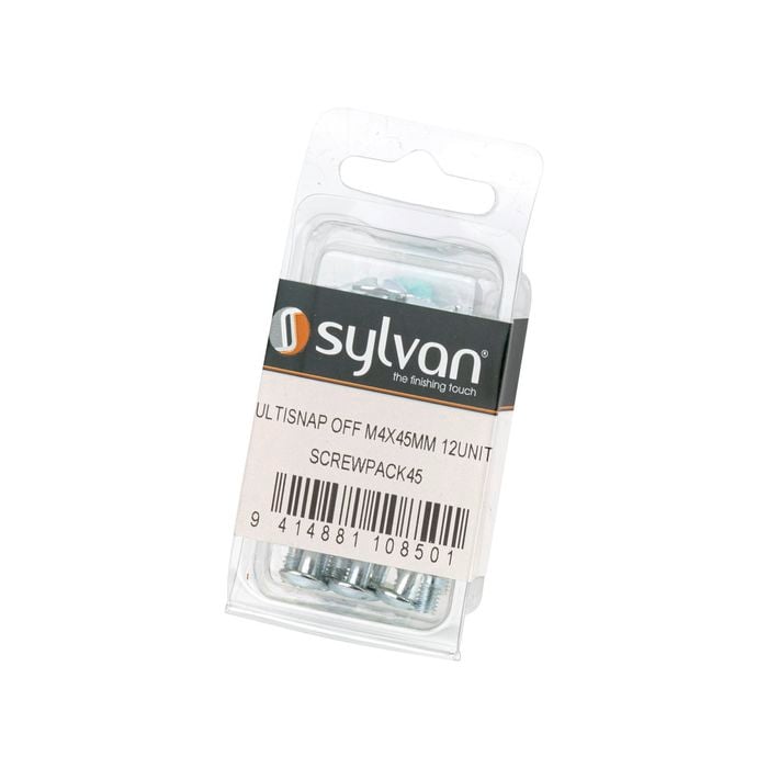 Sylvan M4 x 45mm Screw Pack - 12 Pack