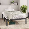 Zinus Elias King Single Metal Bed Frame Base Metal Slats