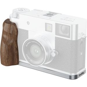 Smallrig L-shaped Mount Plate With Wooden Handle For Fujifilm X Half (silver) 5223