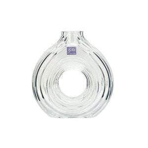 Glass Vase With Hole 5x19cmH