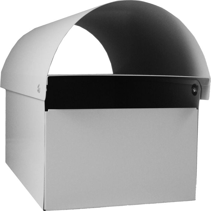 Sandleford Letterbox Post Mounted Dune Economy White