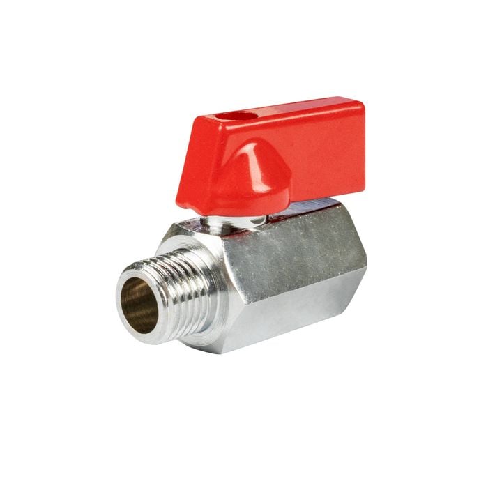 JFLEX 1/4" BSP Male & Female Mini Ball Valve