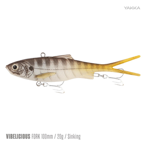 Samaki Vibelicious Fork Tail Vibe 100mm Soft Plastic Fishing Lure Yakka