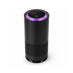 Portable Home Car Air Purifier - Black