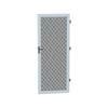 ProtectorAl 813 x 2032 x 19mm Pearl White Aluminium Diamond Grille Metric Hinged Screen Door