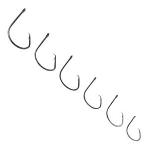 Swimerz 0/1 Offset Circle Hook, Black Nickel, Qty 25