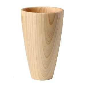 Anygleam Light Brown Wooden Tea Japanese Cups Kitchen Tools Accessories