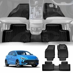 3D Floor Mats for MG 3 MG3 2024-Onwards Heavy Duty All Weather Car Mats Carpet Liner Set