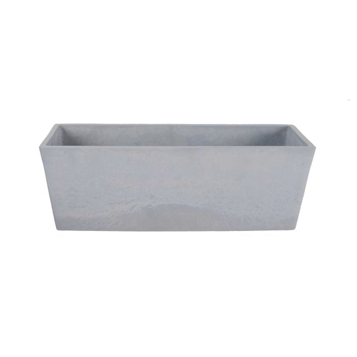 Respect 35cm Grey Green Earth Trough Planter