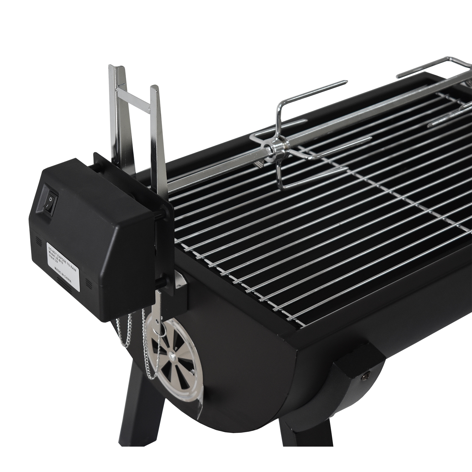 Jumbuck Novo Small Charcoal Spit Roaster Battery