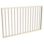 ProtectorAl 1201-1500 W x 900 H mm Primrose Aluminium Flat Top Garden Gate 