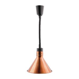 Apuro Retractable Conical Heat Lamp Shade Copper Finish - Heat Lamps (DY463-A)
