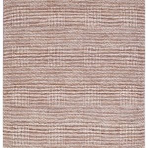 Modern Handwoven Wool Rug - Blocks 6219 - Sand - 110x160cm
