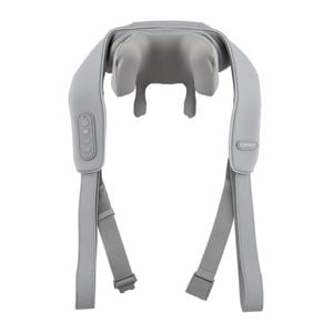 Costway Neck Shoulder Massager 4d Deep Kneading Spine Massage Grey